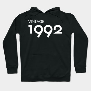 Vintage 1992 Gift 28th Birthday Party Hoodie